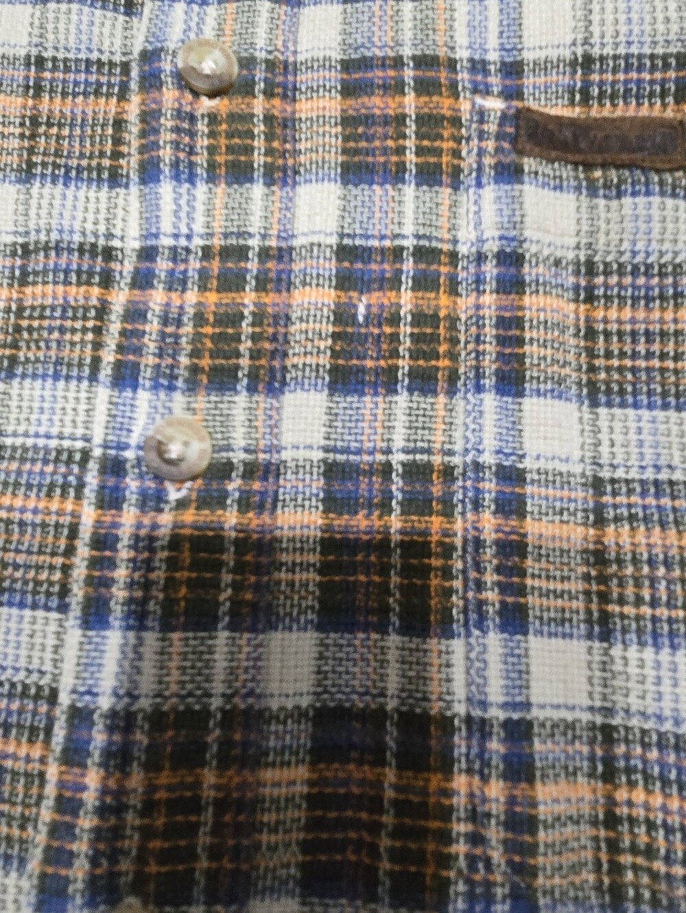 Browning Men's XXL Tall Plaid Button Front Shirt Short Sleeve Outdoor Hunting - Picture 6 of 9